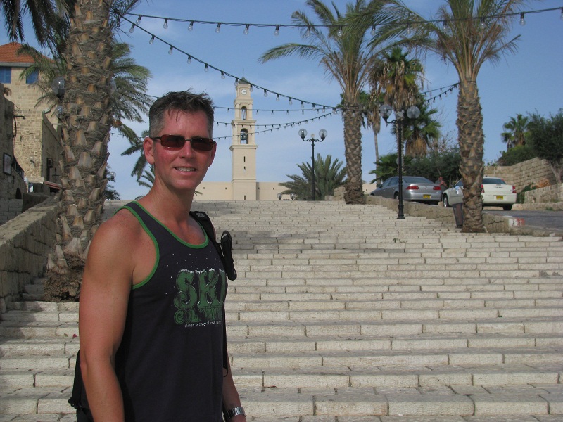 Allan in Jaffa
