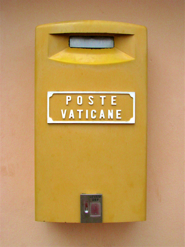 Vatican Post box